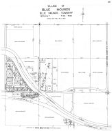 Page 145 - Sec 6, 7 - Blue Mounds Village, Rustes Add., Halsteins Add., Dane County 1954